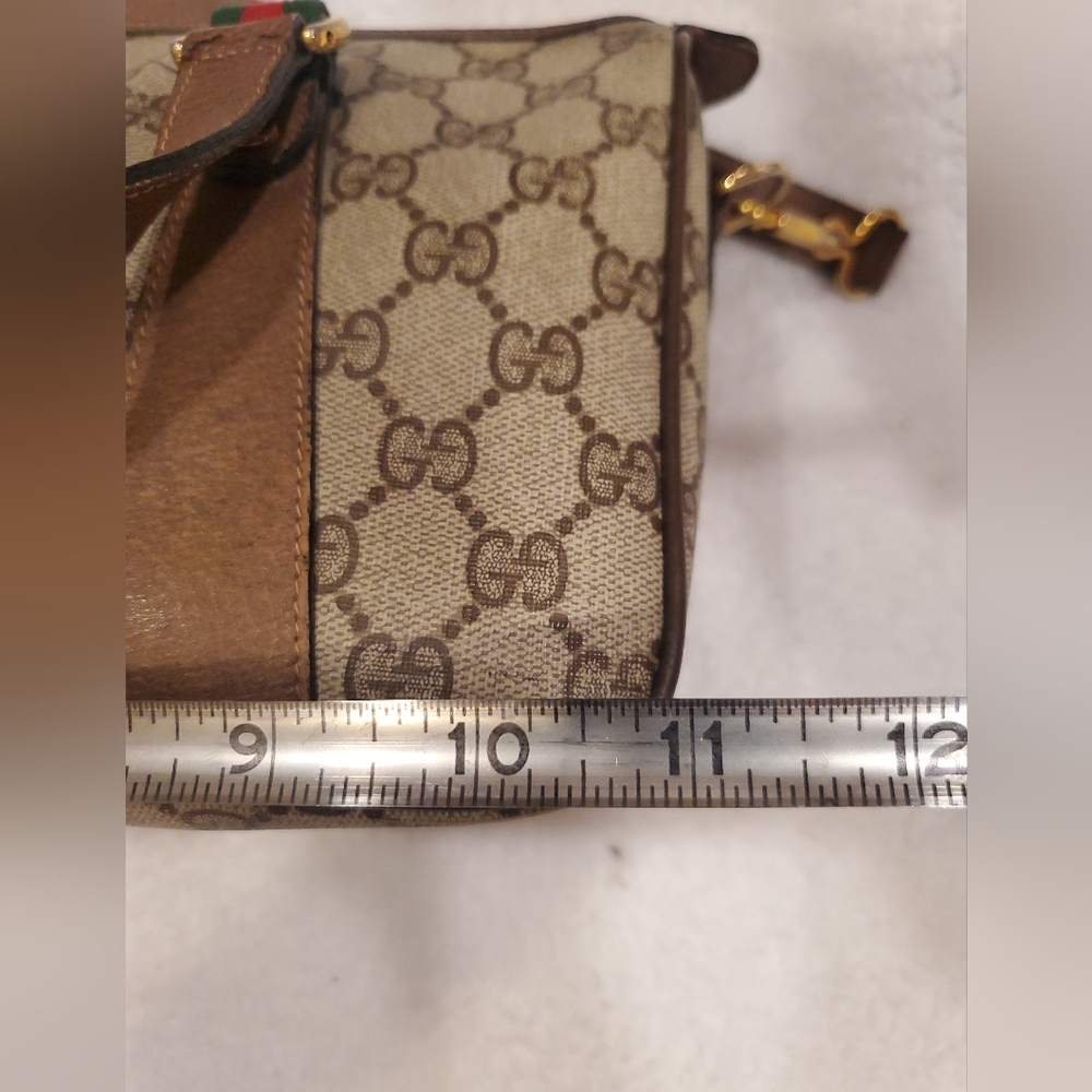Gucci 39.02.040 Sherry Line Gg Supreme Canvas Women's Mini Boston Bag - Picture 8 of 16